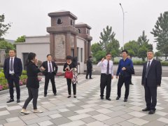 江苏盐城大丰福寿园向导来浙江Ezpay钱包调研