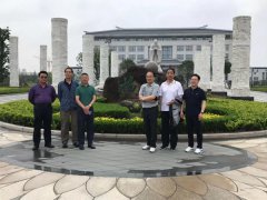 中国殡葬协会王宏阶、、杨世森一行莅临考察指导